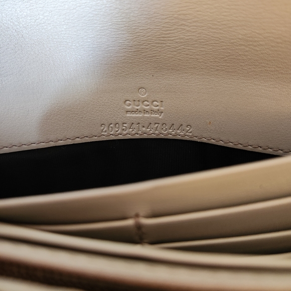 Gucci Guccissima Continental Chain Wallet - Picture 6 of 8